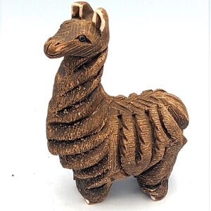 Artesania Rinconada Llama Vintage Retired Signed